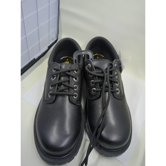 Tredsafe Black Oxford Gary Slip Resistant Anti-fatigue Shoes Men's Size 7 NWT - Picture 2 of 8